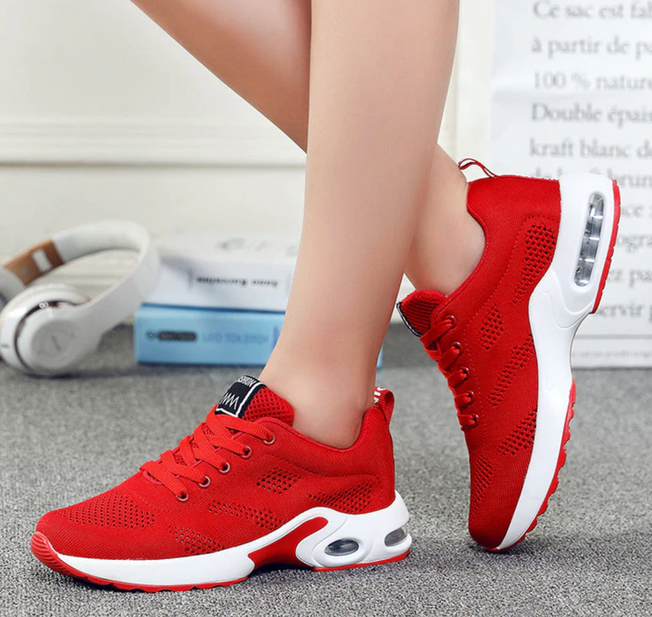 Lune London - Lightweight and breathable orthopedic sports sneakers for women | Casual sporty running shoe with air cushion sole