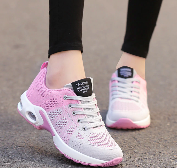 Lune London - Lightweight and breathable orthopedic sports sneakers for women | Casual sporty running shoe with air cushion sole