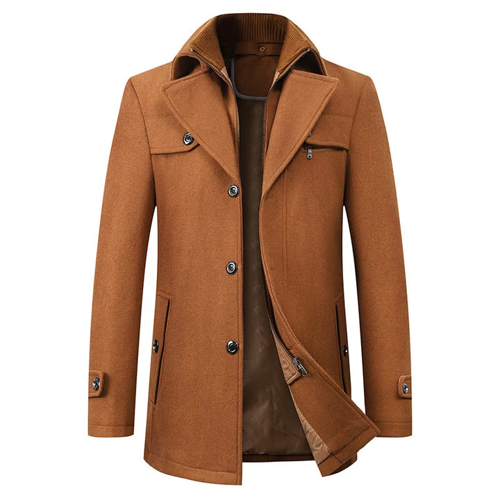 Winter business raincoat
