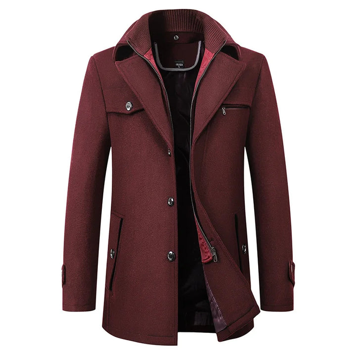 Winter business raincoat