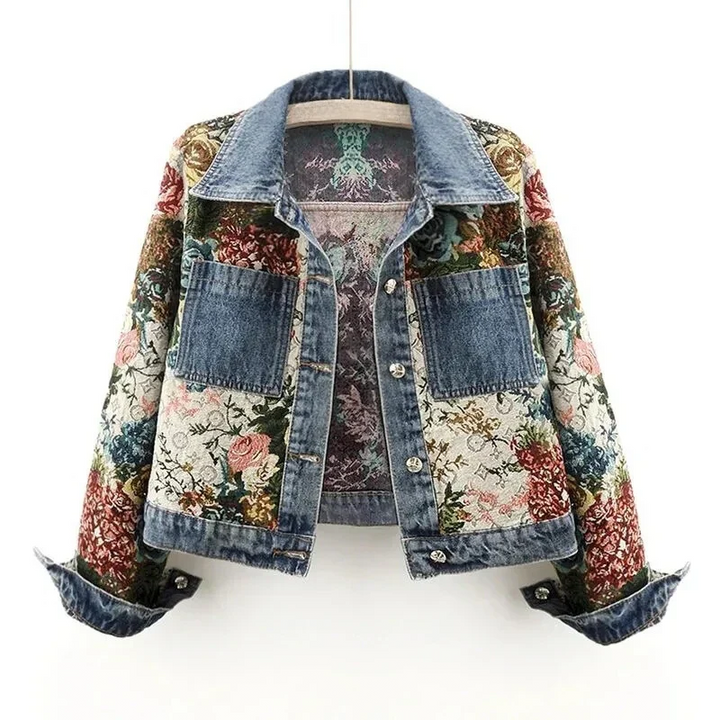 Lune London | Floral Denim Jacket for Women July