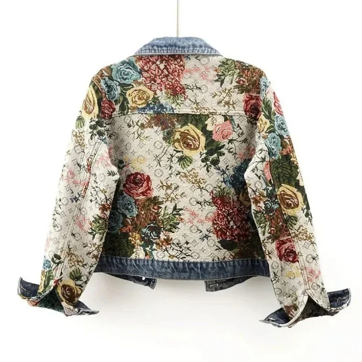 Lune London | Floral Denim Jacket for Women July