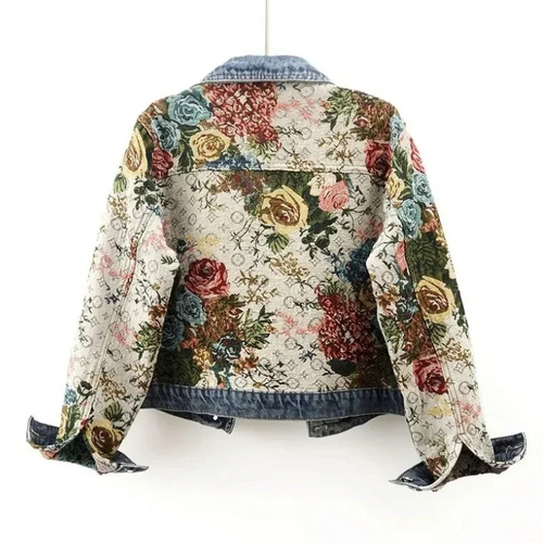 Lune London | Floral Denim Jacket for Women July