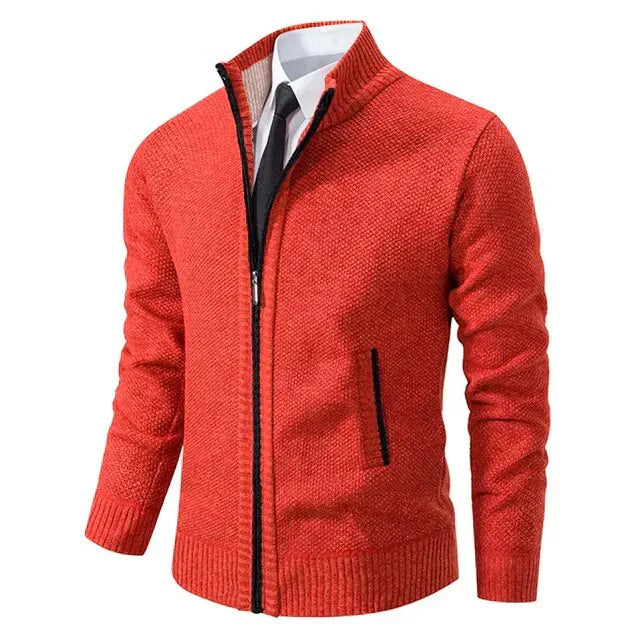 Chic und Stil | Classic Zip-Up Cardigan