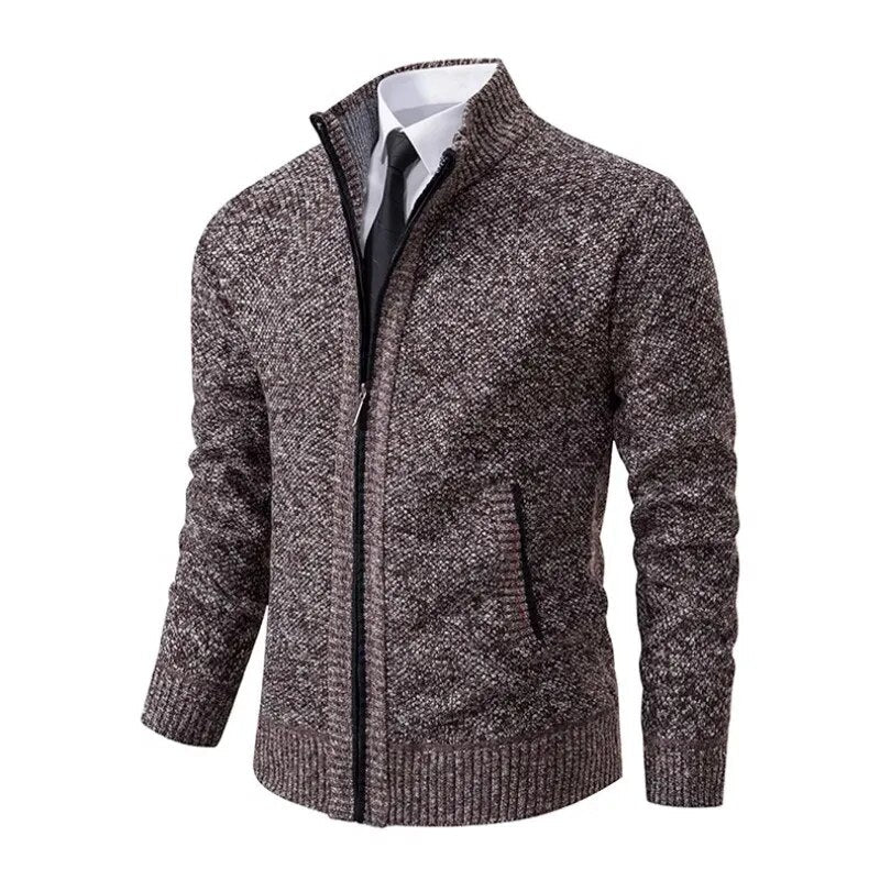 Chic und Stil | Classic Zip-Up Cardigan