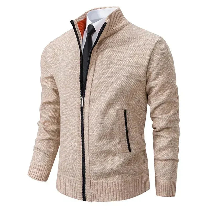 Chic und Stil | Classic Zip-Up Cardigan