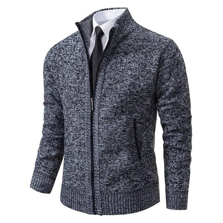 Chic und Stil | Classic Zip-Up Cardigan