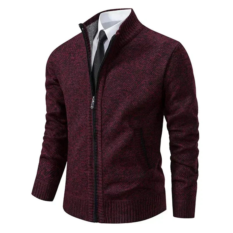 Chic und Stil | Classic Zip-Up Cardigan
