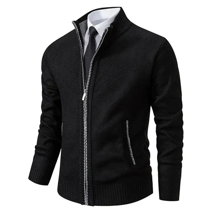 Chic und Stil | Classic Zip-Up Cardigan