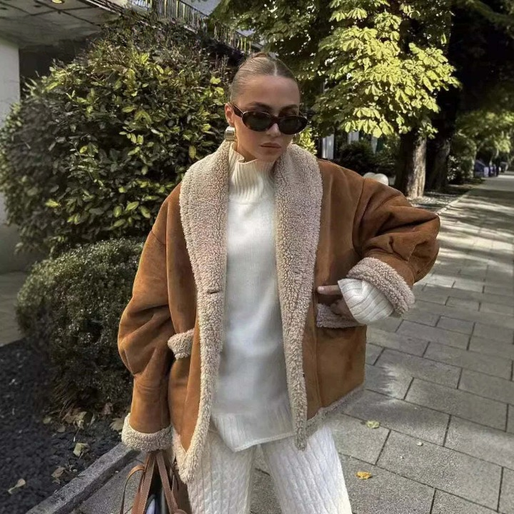 Lune London | Thick and warm jacket - Brown - Ideal for cold days
