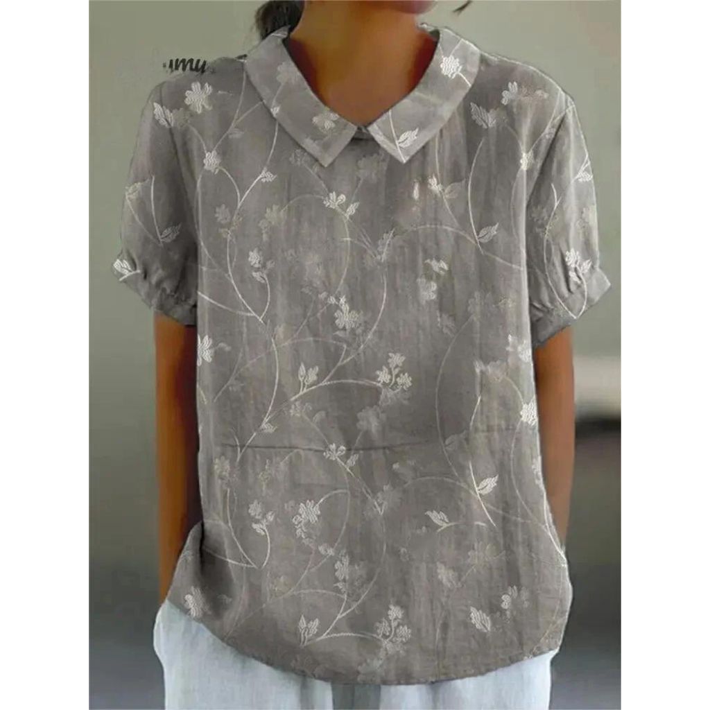 Lune London | Casual women's shirt with floral print