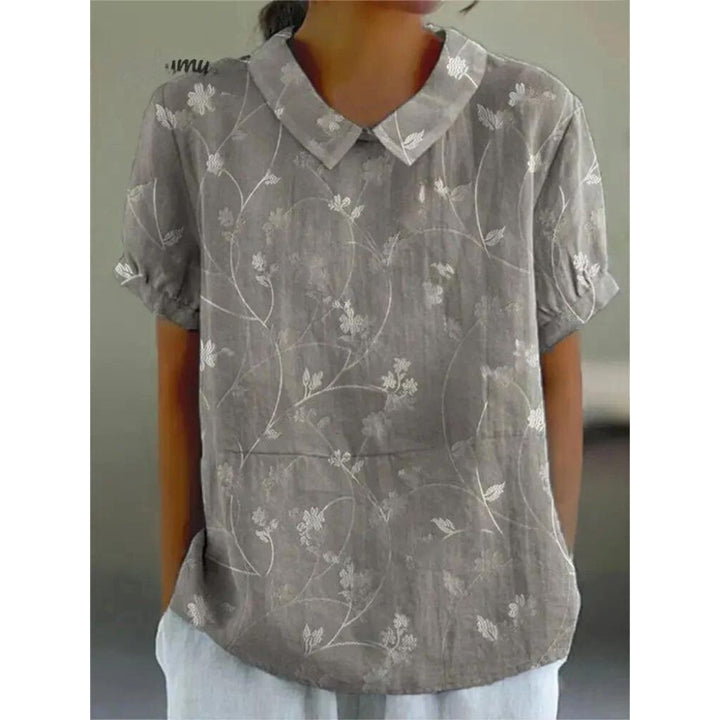 Lune London | Casual women's shirt with floral print