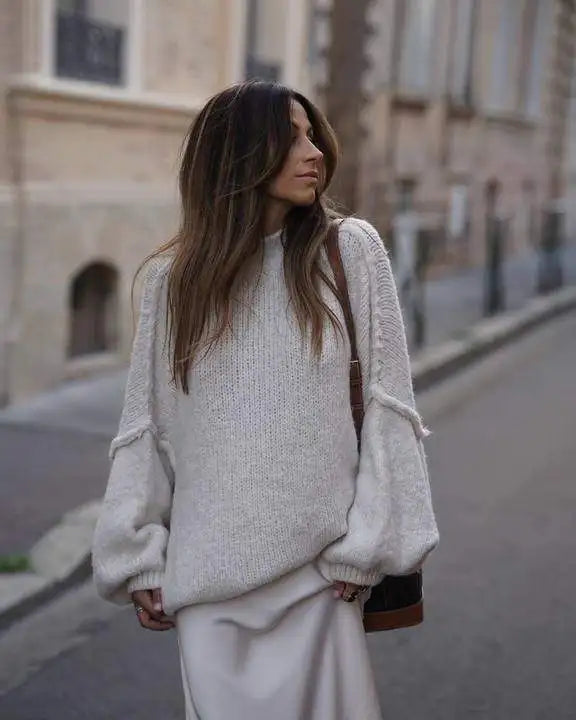 Lune London | Fluffy Oversized Knit Sweater