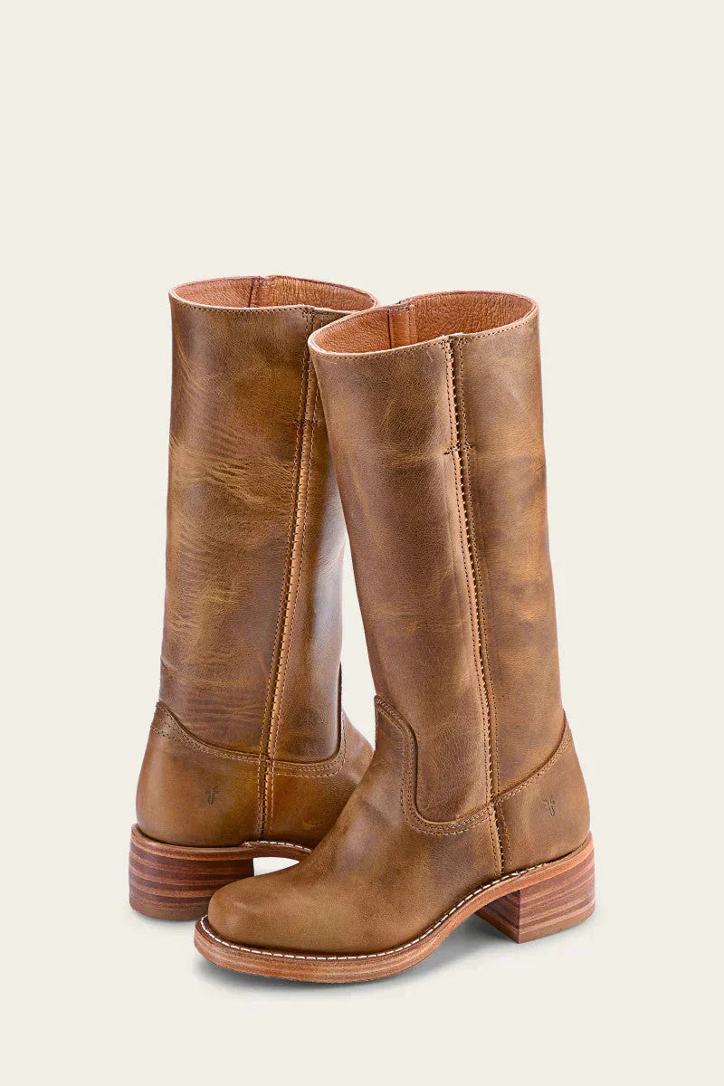 Lune London | Bottes en cuir pour filles avec coupe élégante