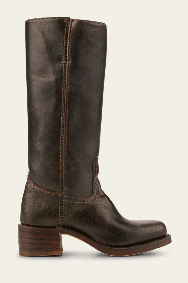 Lune London | Bottes en cuir pour filles avec coupe élégante