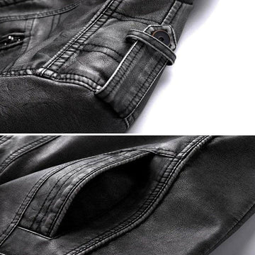 Lune London | Timeless Black Leather Jacket for Men