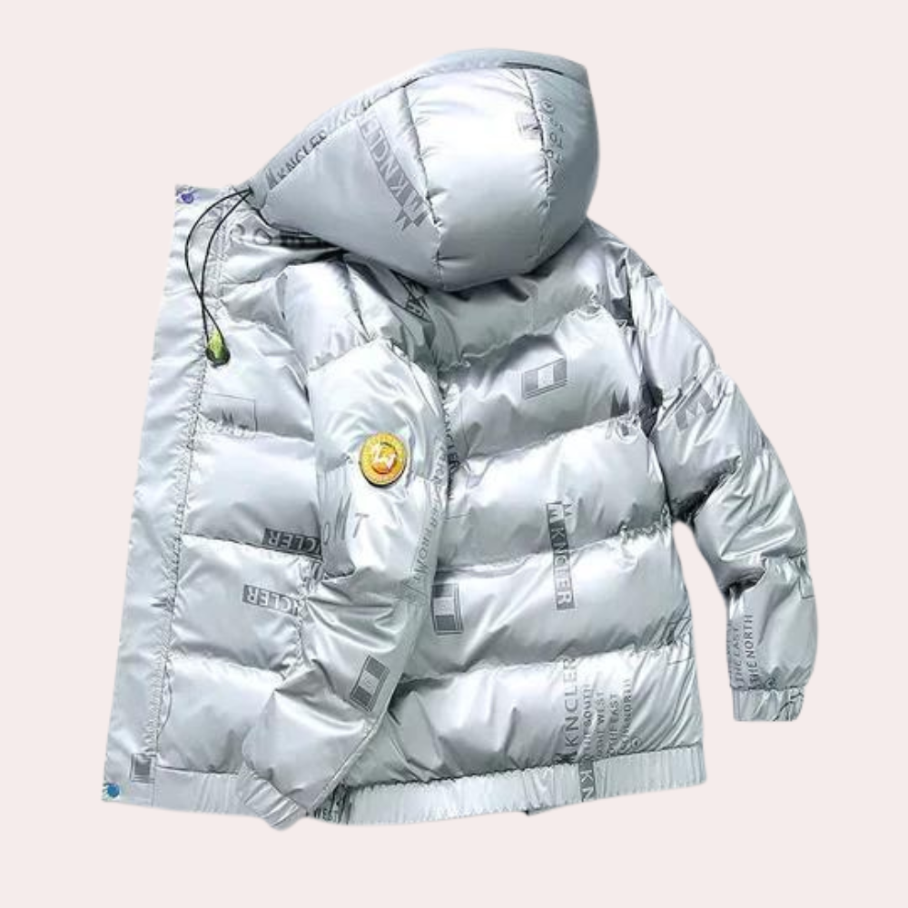 Men’s High-Quality Winter Jacket with Hood & Versatile Design | Lune London