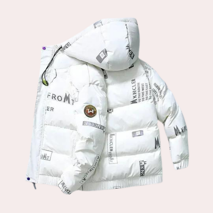 Men’s High-Quality Winter Jacket with Hood & Versatile Design | Lune London
