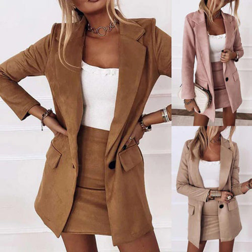 Lune London | Elegant Wild Set Blazer and Skirt