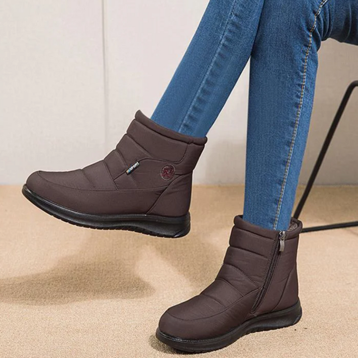 Lune London | Ankle boots for women, quilted look - Winter