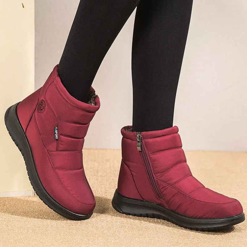 Lune London | Ankle boots for women, quilted look - Winter