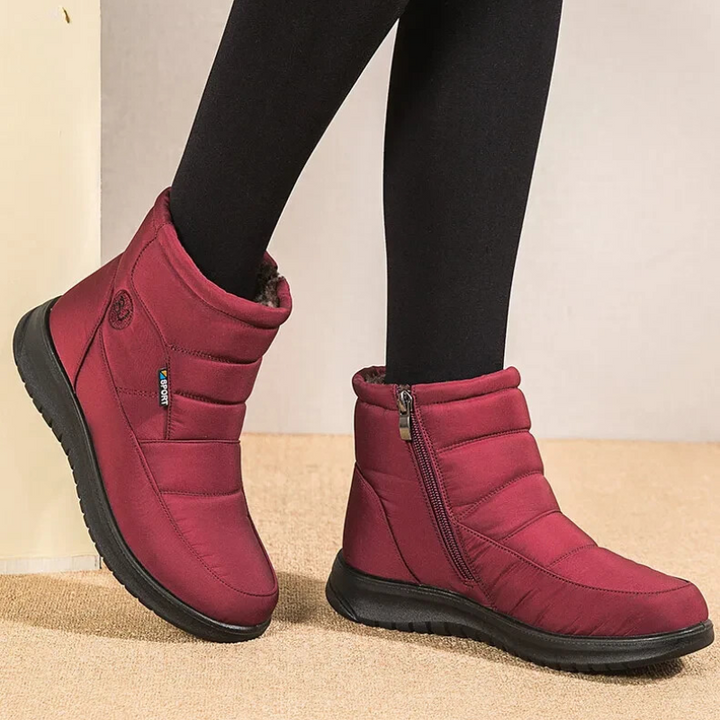 Lune London | Ankle boots for women, quilted look - Winter