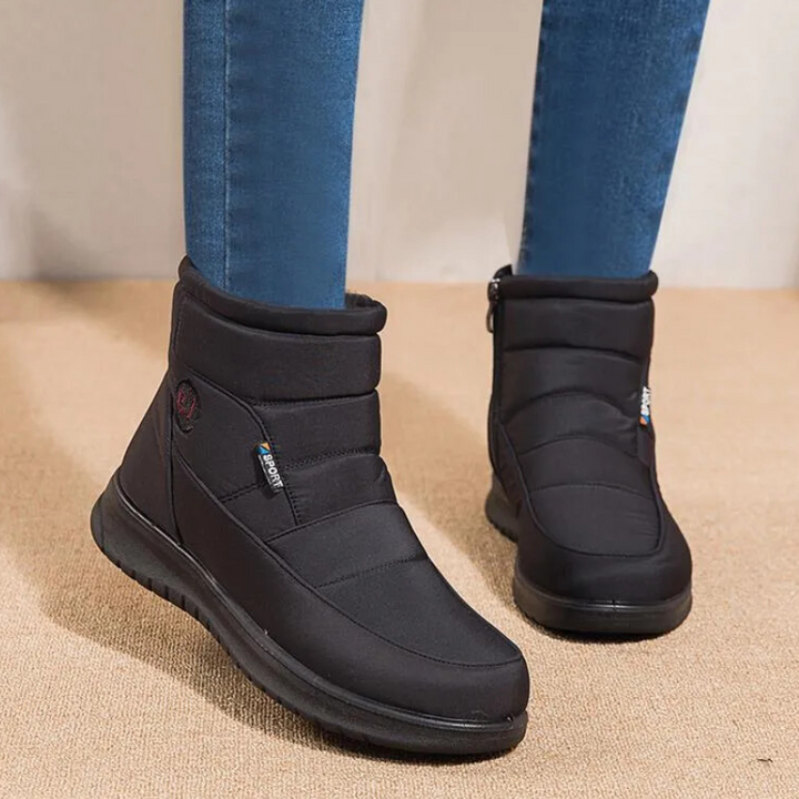 Lune London | Ankle boots for women, quilted look - Winter
