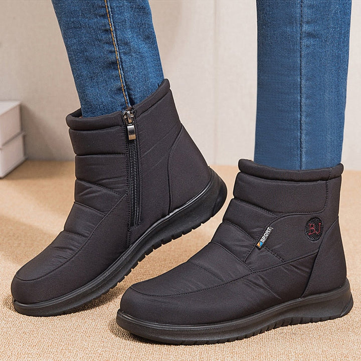 Lune London | Ankle boots for women, quilted look - Winter