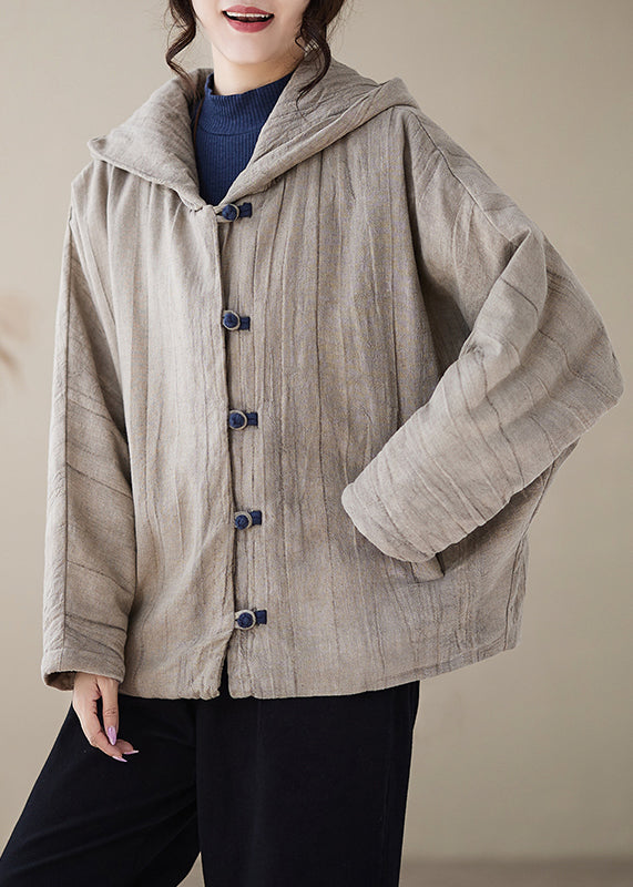 Lune London | Casual Coats Made of Fine Cotton with Hood