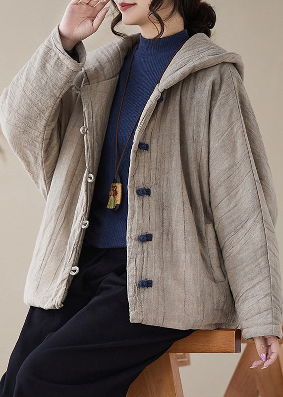 Lune London | Casual Coats Made of Fine Cotton with Hood