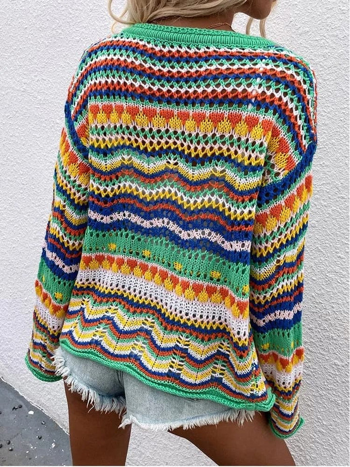 Lune London | Cardigan - Knitted with button closure - Lightweight and breathable - Loose fit