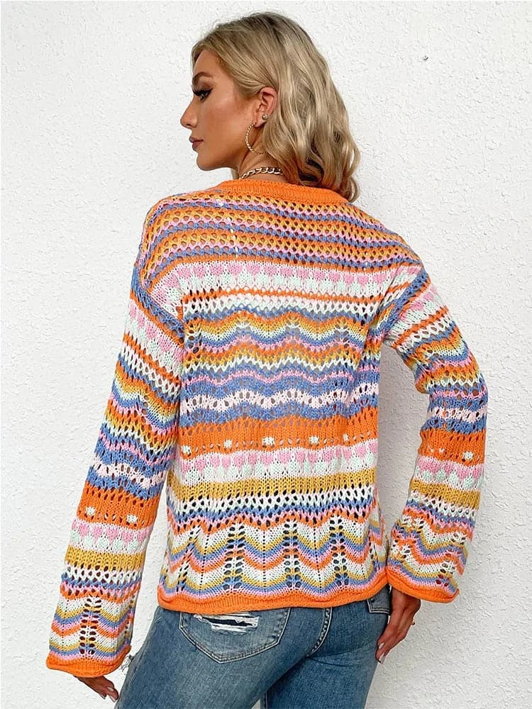Lune London | Cardigan - Knitted with button closure - Lightweight and breathable - Loose fit