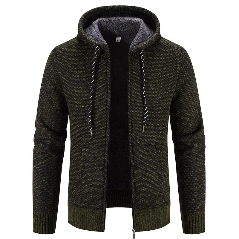 Lune London | Casual Autumn Hoodie Cardigan for Men