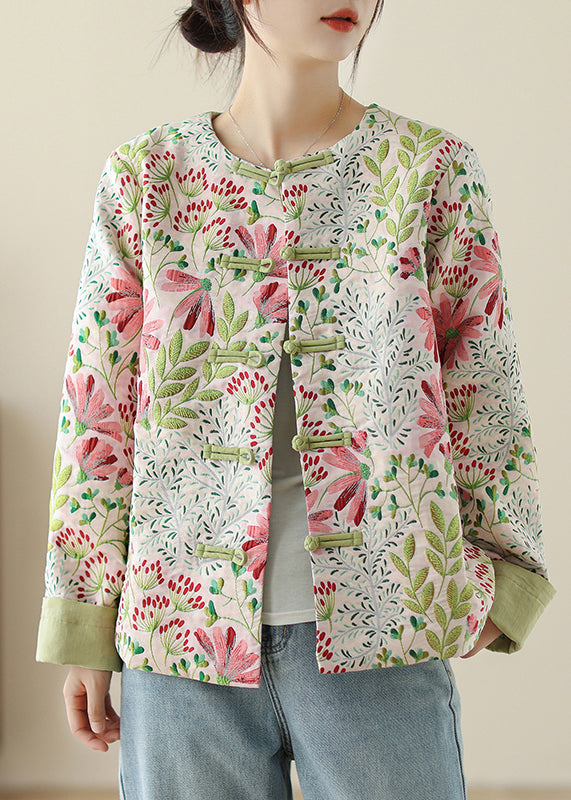 Lune London | Green Embroidered Cotton Coats