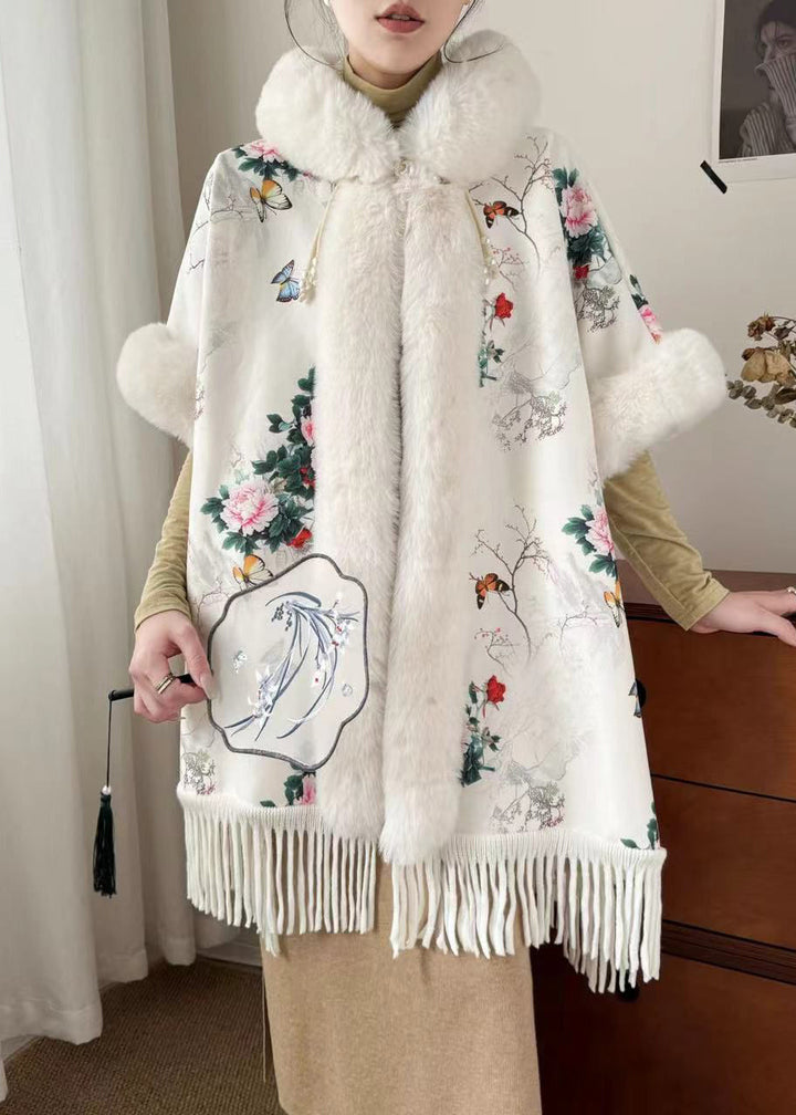 Lune London | Yellow Faux Fur Collar Open Side Warm Winter Fleece Coats