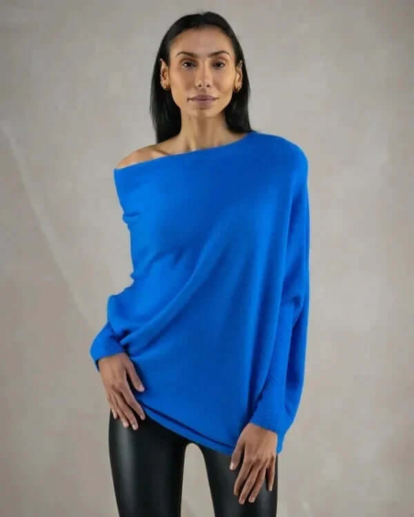 Lune London | Draped turtleneck sweater women - Women's sweater
