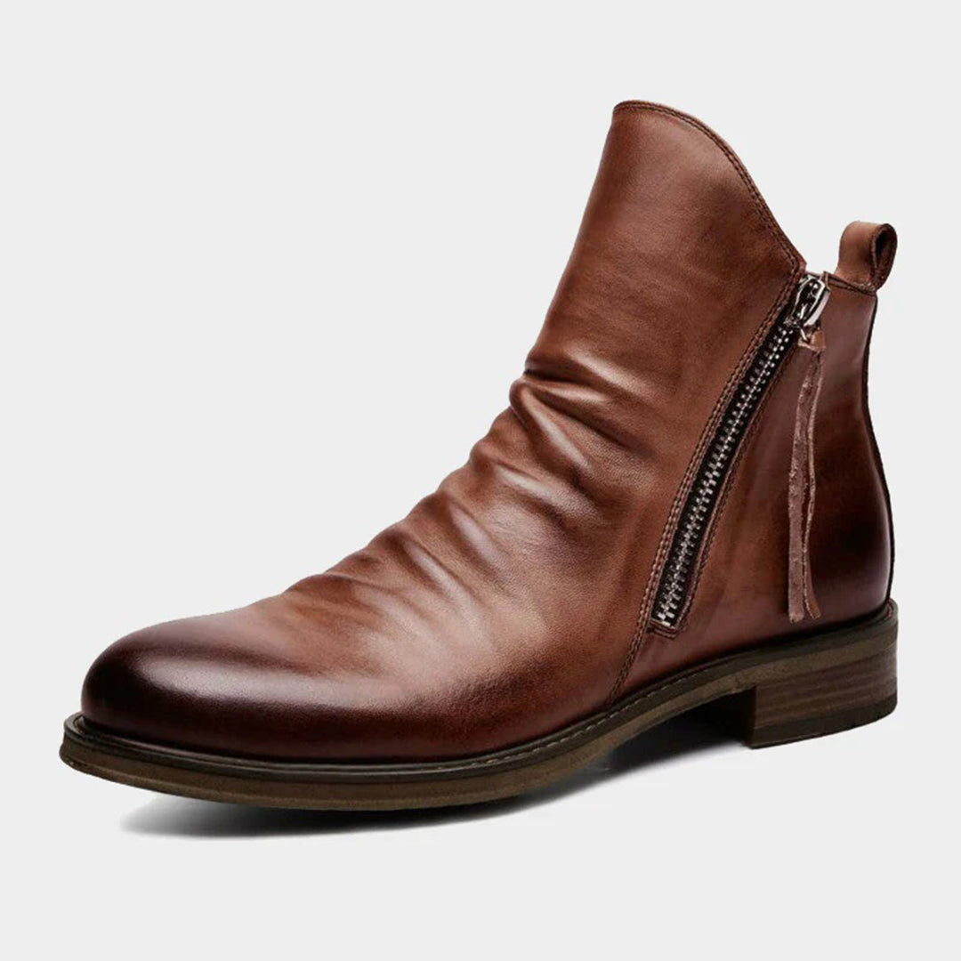 Lune London | Casual Autumn Stylish Boots with Zipper for Men