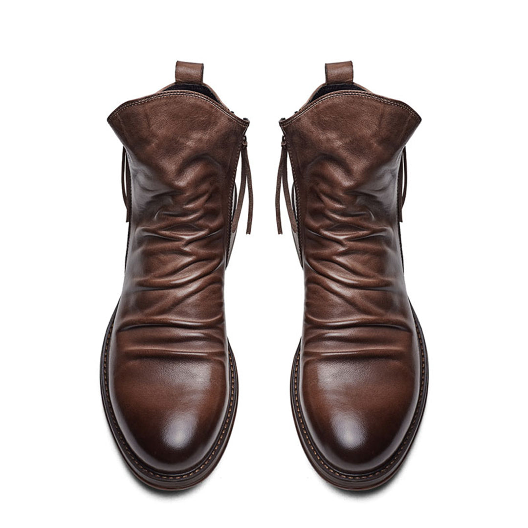 Lune London | Casual Autumn Stylish Boots with Zipper for Men