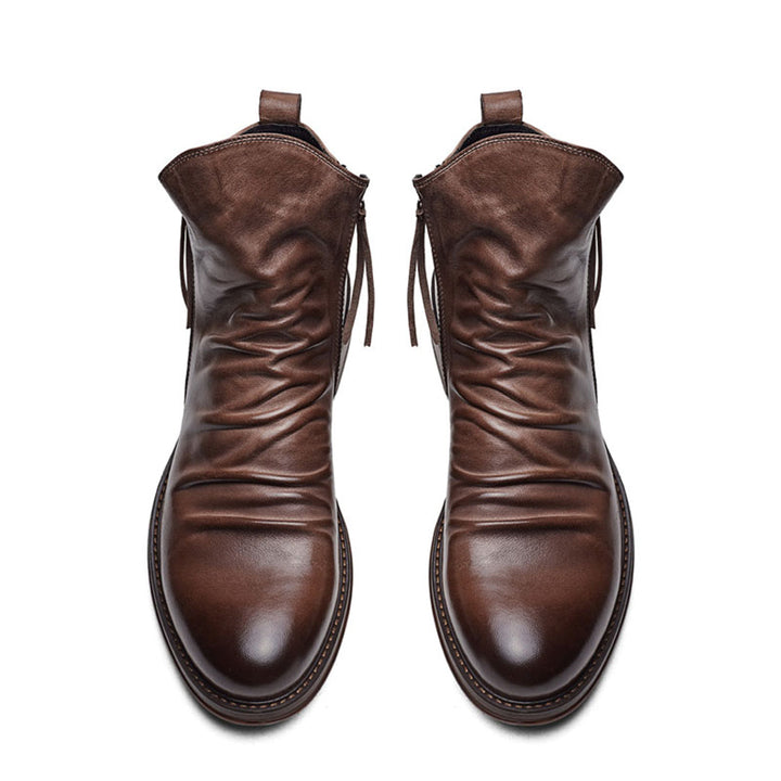 Lune London | Casual Autumn Stylish Boots with Zipper for Men