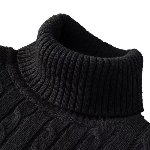 Lune London | Cozy Men's Sweater with Trendy Turtleneck Winter Season 2024