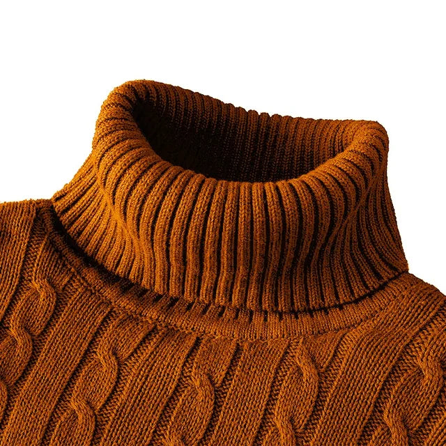 Lune London | Cozy Men's Sweater with Trendy Turtleneck Winter Season 2024