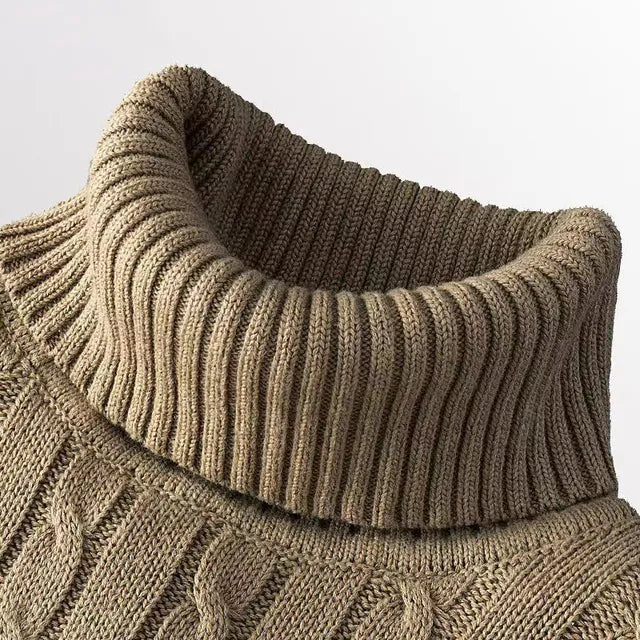 Lune London | Cozy Men's Sweater with Trendy Turtleneck Winter Season 2024