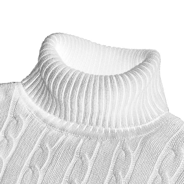Lune London | Cozy Men's Sweater with Trendy Turtleneck Winter Season 2024