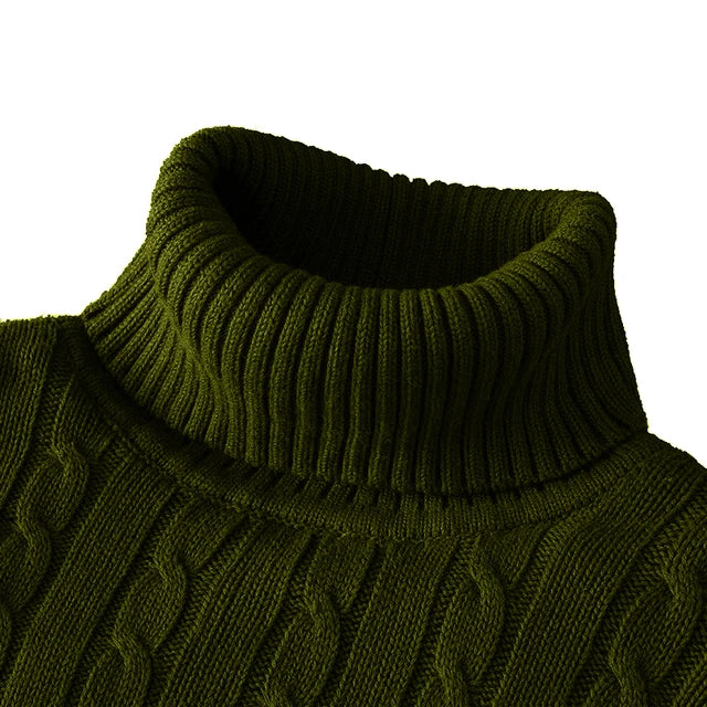 Lune London | Cozy Men's Sweater with Trendy Turtleneck Winter Season 2024