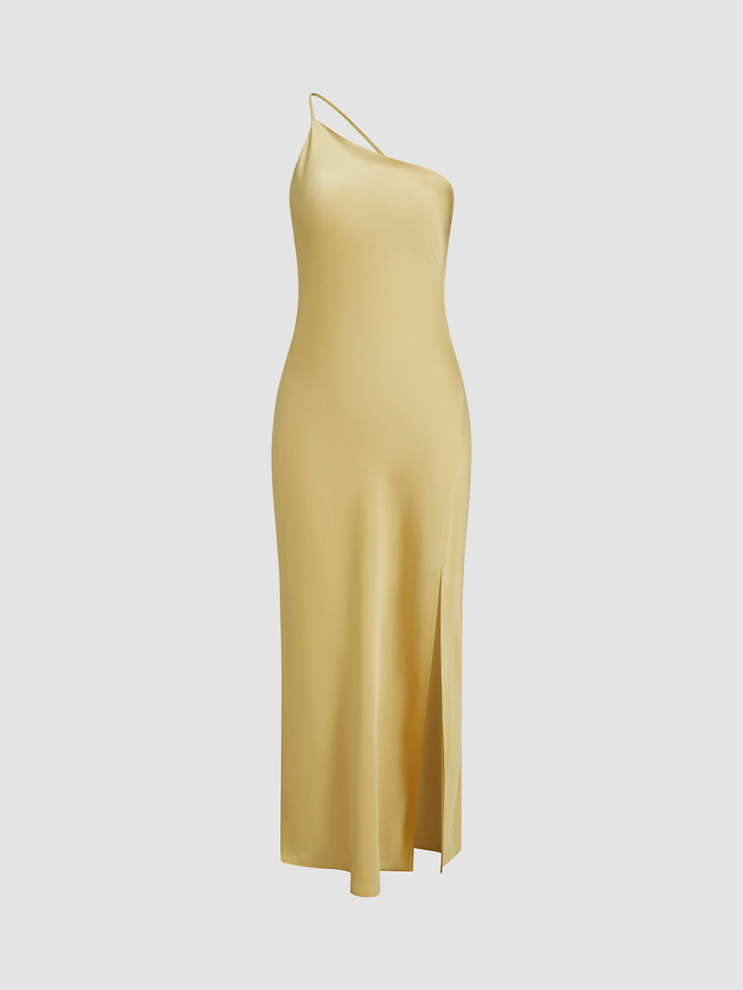 Lune London | Satin Maxi Dress with Open Back