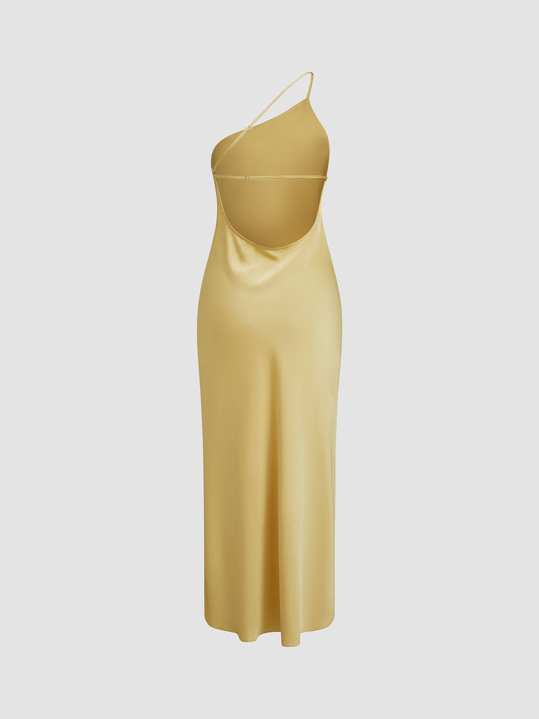 Lune London | Satin Maxi Dress with Open Back
