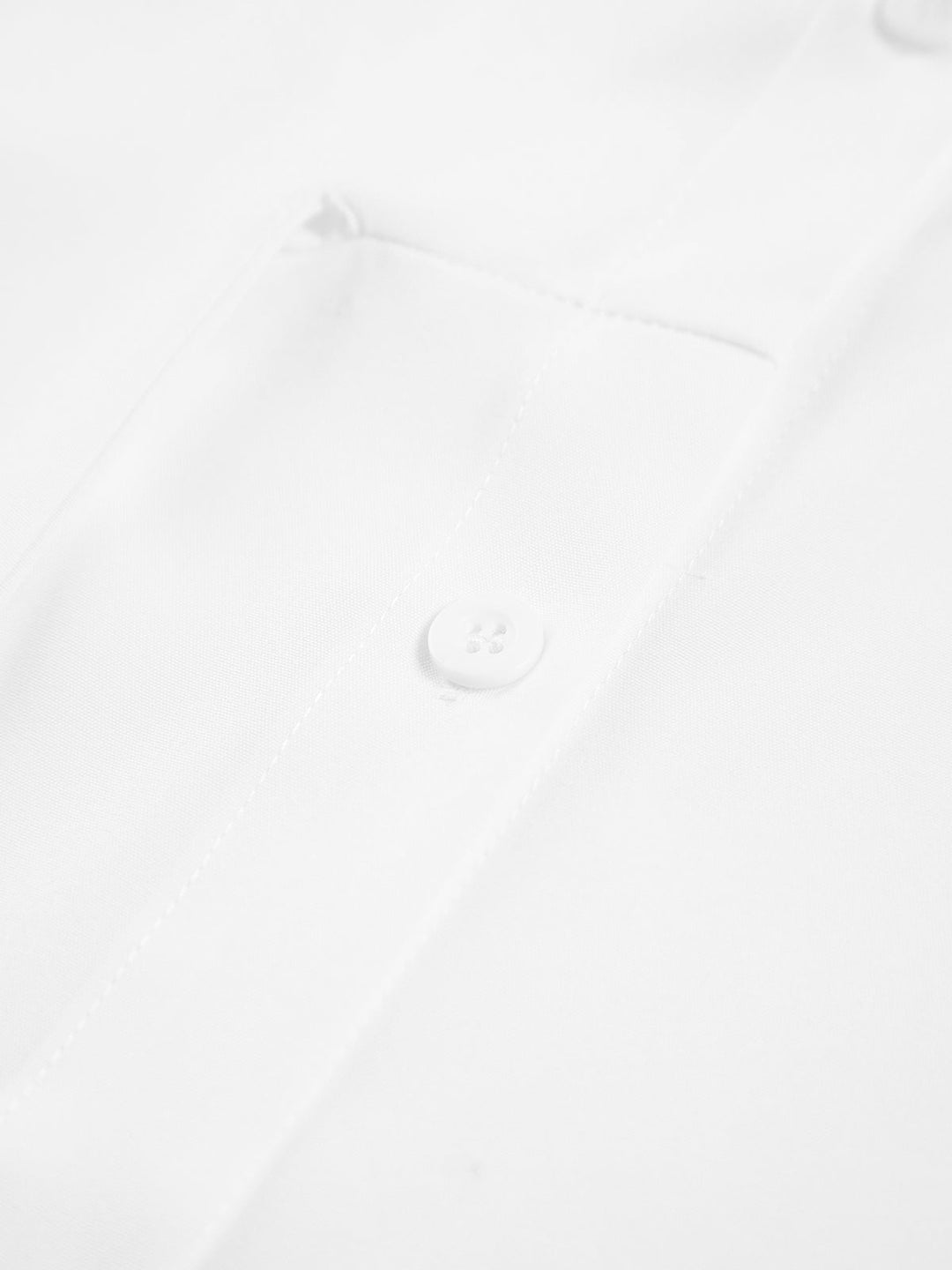 Lune London | Shirt with Tie Belt At The Waist Cotton Blend Elegant and Timeless