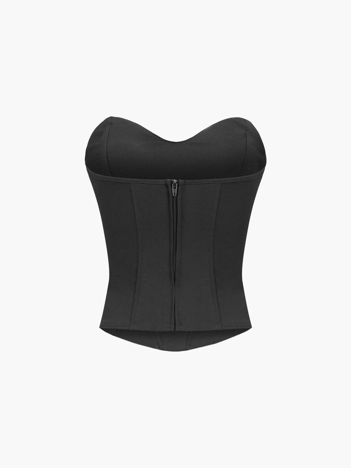 Lune London | Seductive Zippertube Corset Top