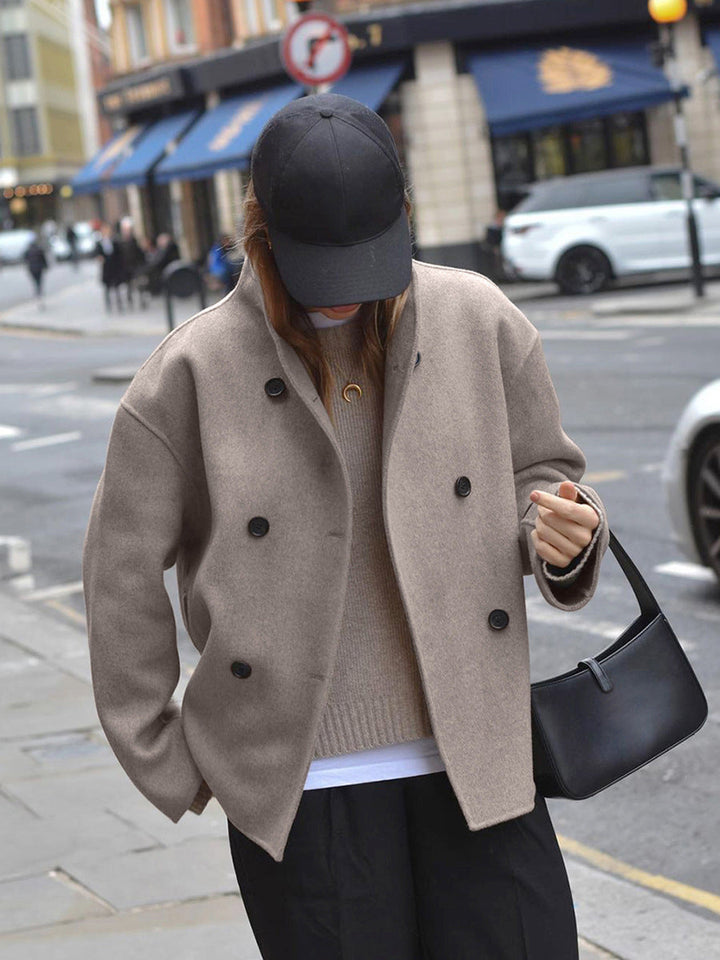 Lune London | loose fit jacket with button closure for women