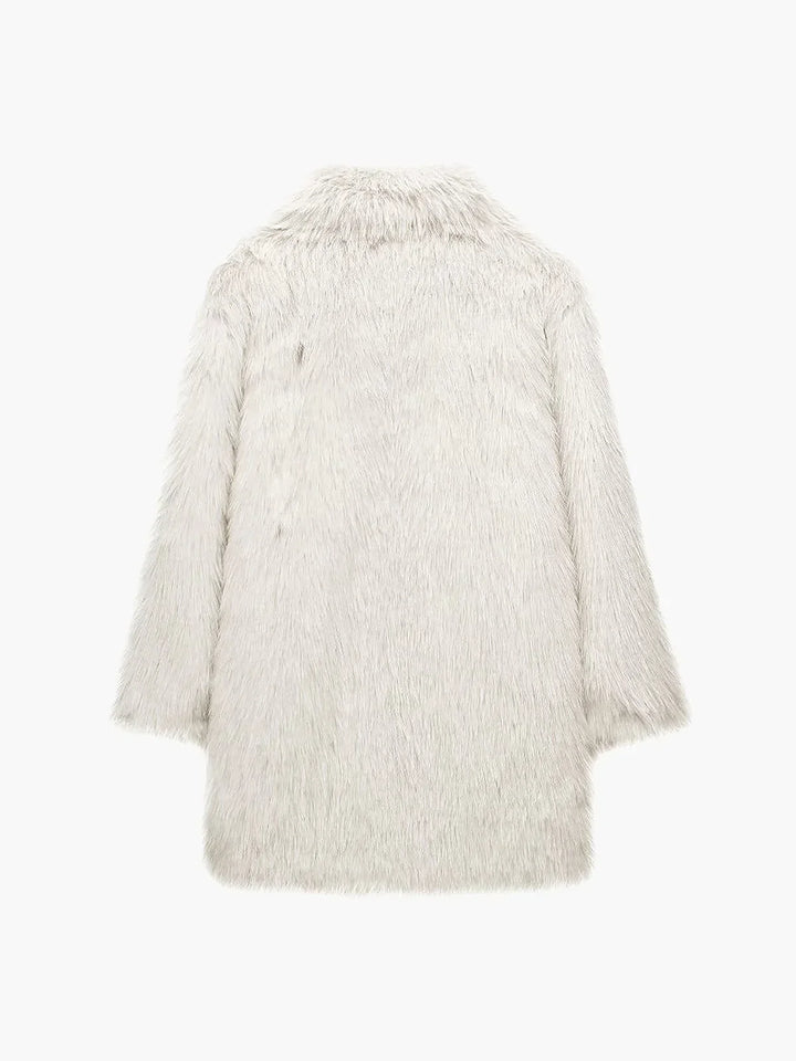 Lune London | Long Fur Coat Made Of Faux Fur